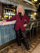 The Parker - Sequin Collar Blazer